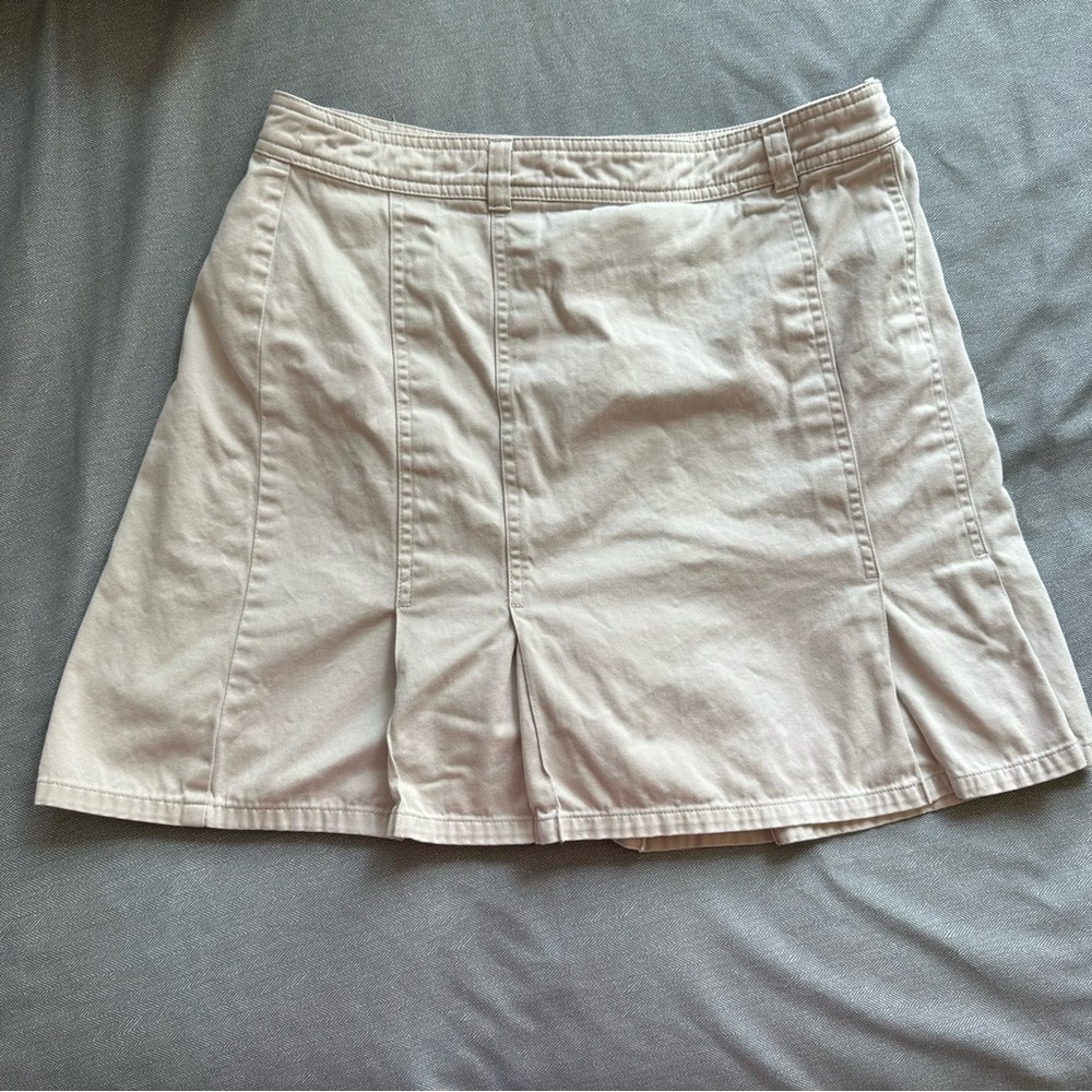 Sonoma Cotton Khaki Skirt